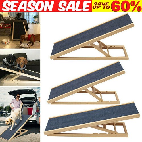 Solid wooden folding pet ramp - pet,