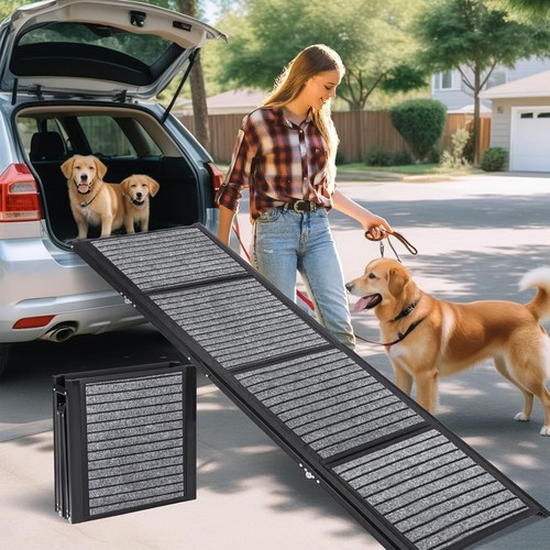 Cjymmfan folding dog car ramp - cjymmfan,