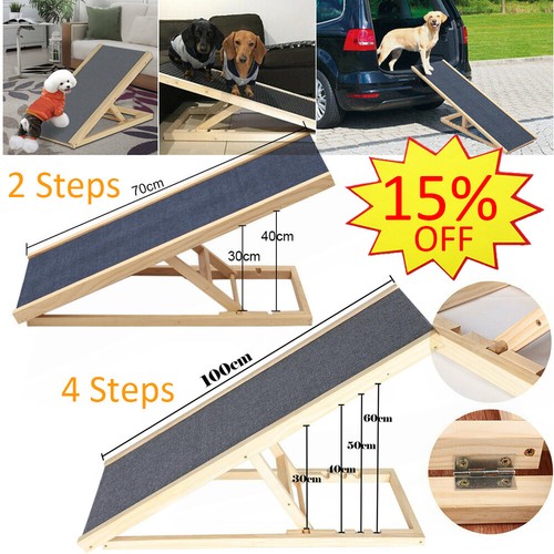 Wooden dog pet ramp for - wooden,