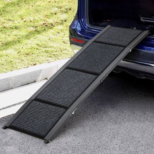 Foldable pet dog ramp non - foldable, non-slip