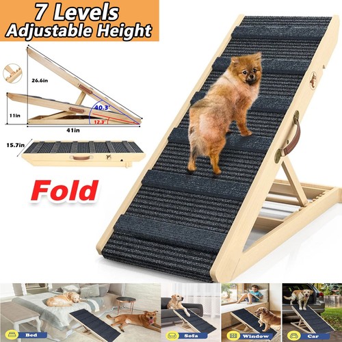 Adjustable heights dog pet - adjustable,