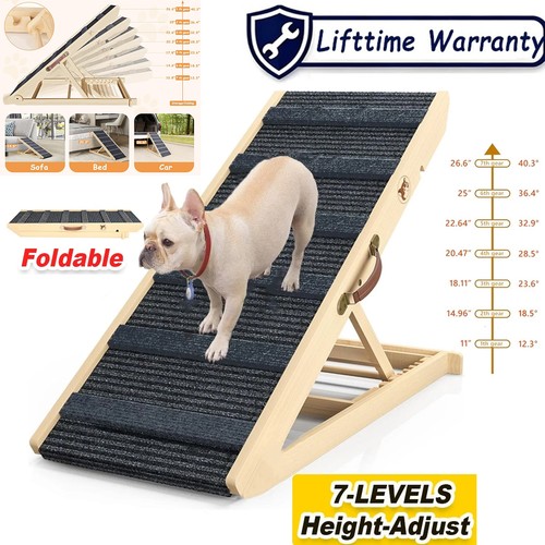 Adjustable heights dog pet - 7,