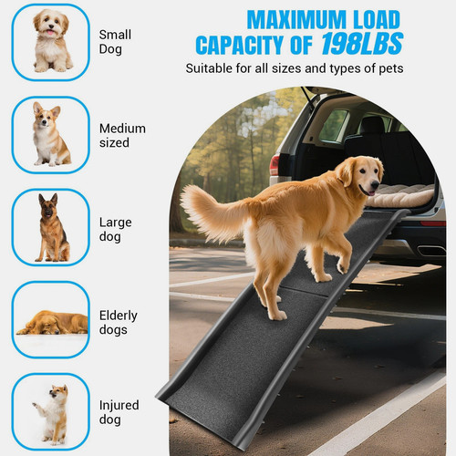 156cm foldable dog ramp for - foldable,