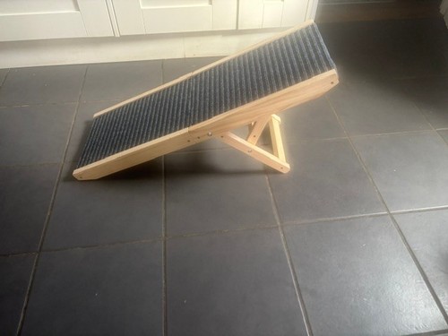Folding freestanding dog ramp - freestanding,