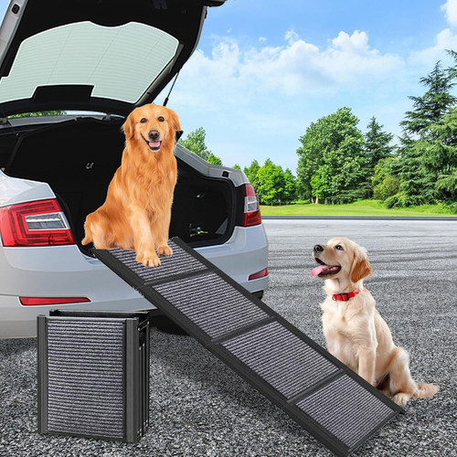 Dog ramp for cars - dog, extra