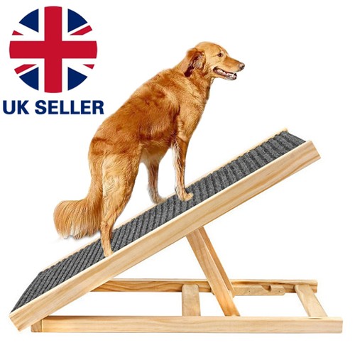 Adjustable dog pet ramp stairs - dog,