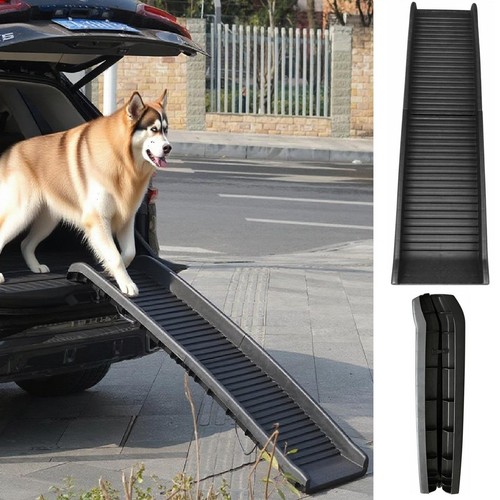 Dog pet ramp plastic folding - plastic,