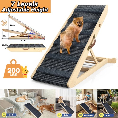 Adjustable heights dog pet - 7,