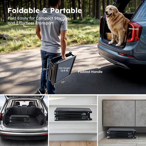 Folding dog car ramp - co-z,