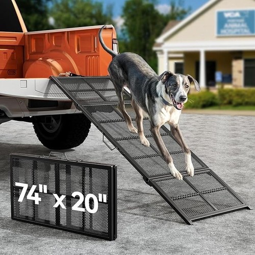 The 190cm longest dog car - dog, ramp
