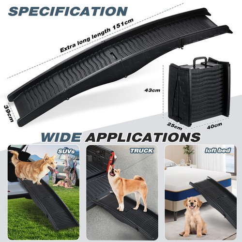 Dog car ramp pet - car,