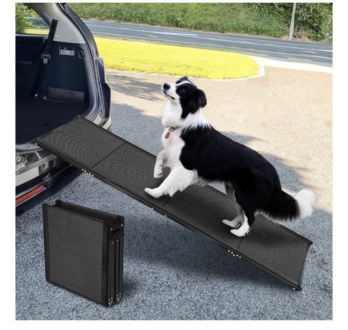 Folding dog ramp for car - ramp,