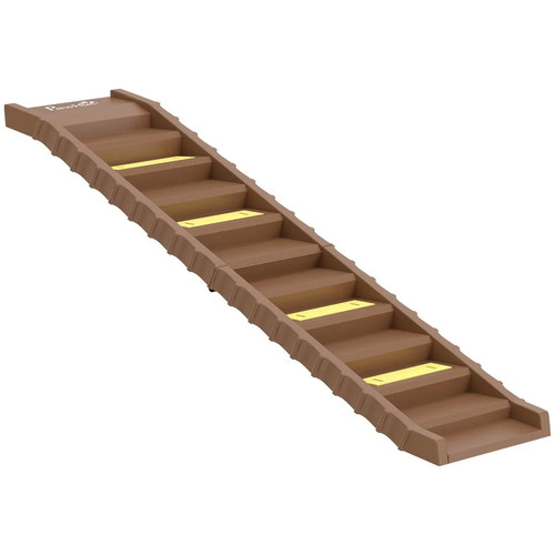 Pawhut dog car ramp with - dog,