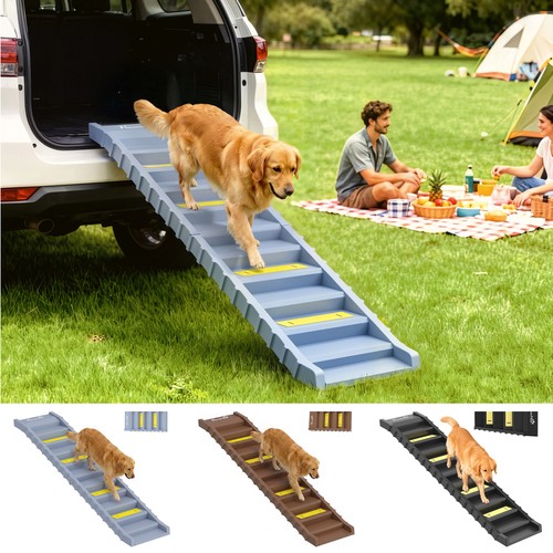 Pawhut foldable dog - foldable, for