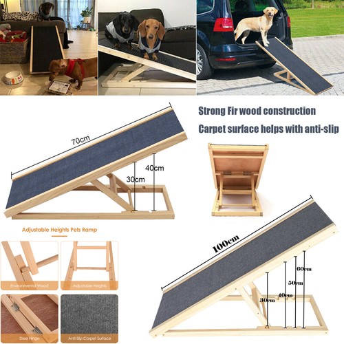 Adjustable wooden dog - dog, car