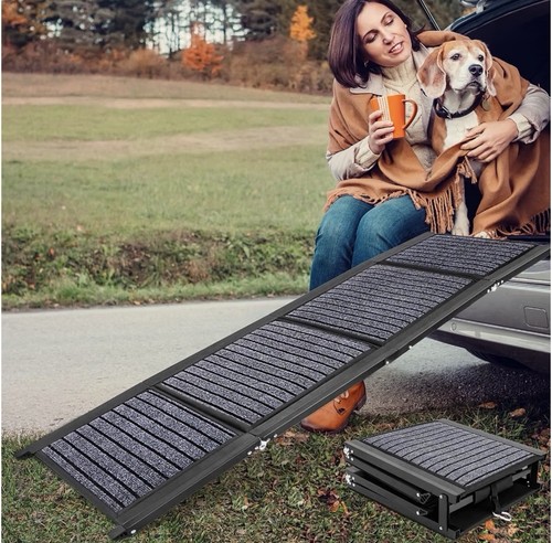 Extendable telescopic dog ramp - extendable,