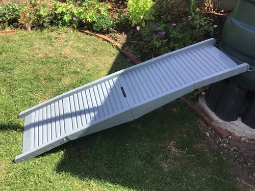 Folding dog ramp for car - dog, van