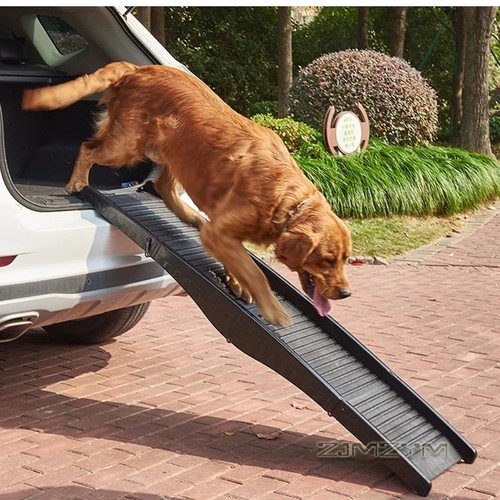 Foldable dog car ramp non - dog,