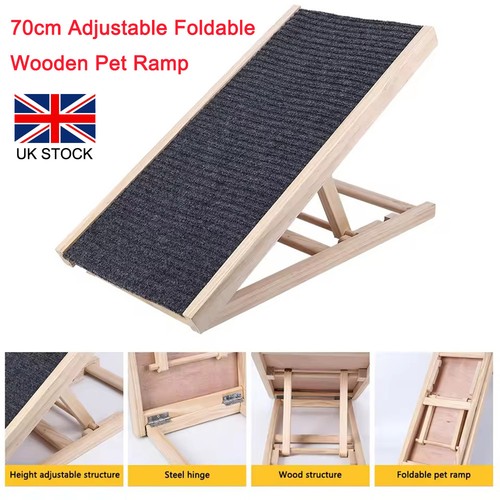 Pet dog ramp adjustable - adjustable, height